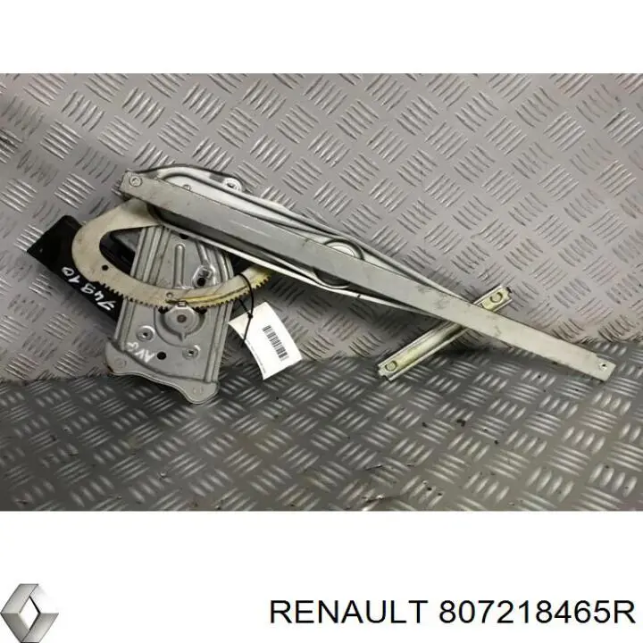 807210004R Renault (RVI) mecanismo de acionamento de vidro da porta dianteira esquerda