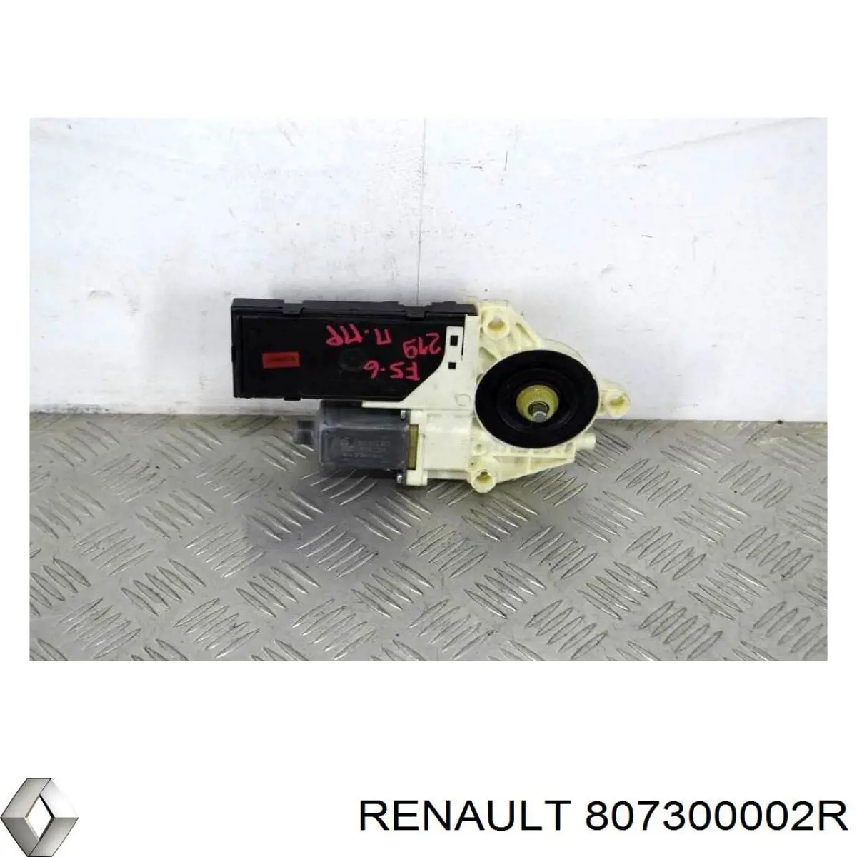 Мотор стеклоподъемника двери передней, правой RENAULT 807300002R