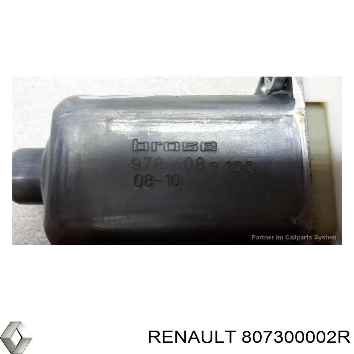 Мотор стеклоподъемника двери передней правой Renault (RVI) 807300002R цена, от 25.34 USD