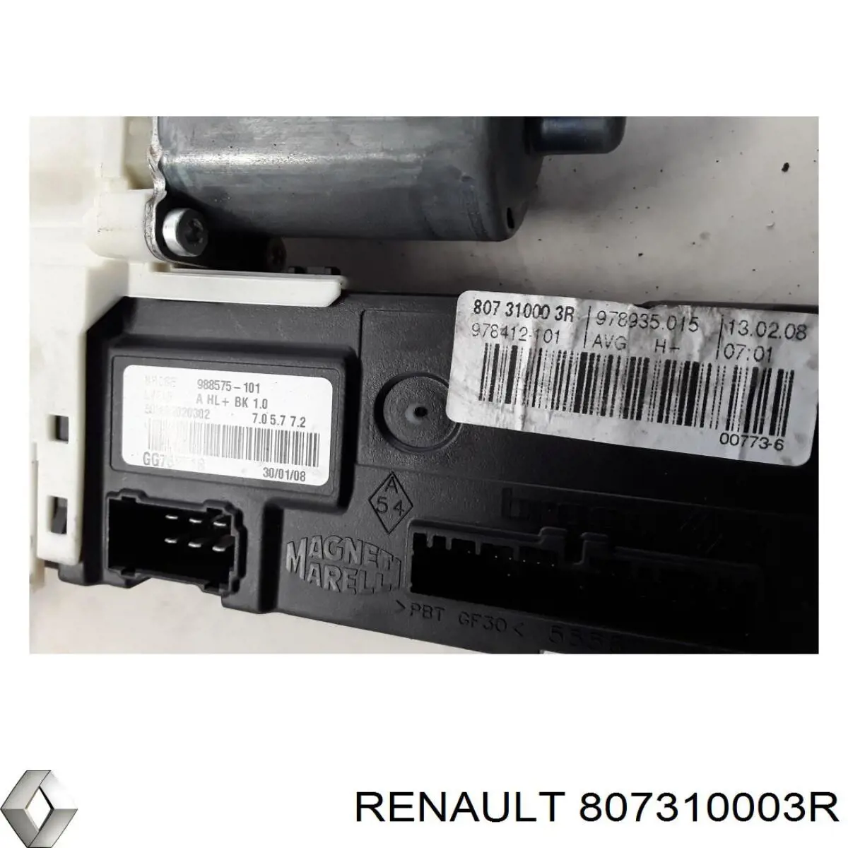 Мотор стеклоподъемника водительской двери Renault (RVI) 807311420R цена, от 12.67 USD