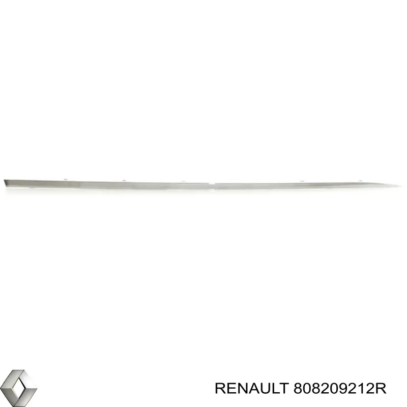 Молдинг двери передней правой Renault (RVI) 808209212R цена, от 25.72 USD