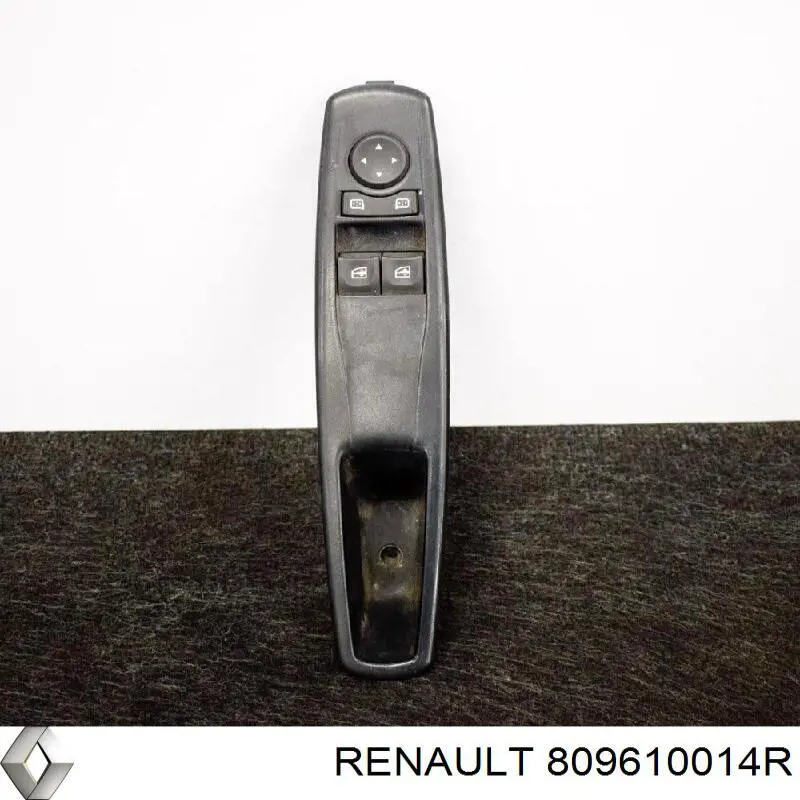 Кнопочный блок управления стеклоподъемником передний левый 809610014R Renault (RVI)