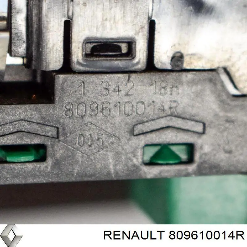 Кнопочный блок управления стеклоподъемником передний левый 809610014R Renault (RVI)