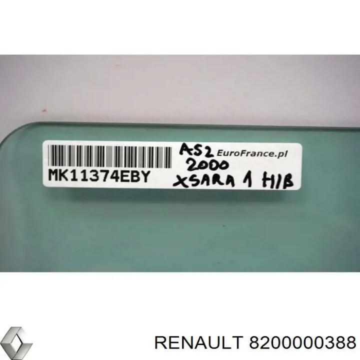 Окно задней двери Renault (RVI) 8200000388 цена, от 12.67 USD