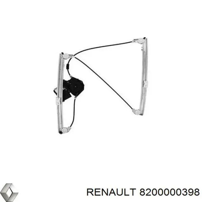 8200000398 Renault (RVI) механизм стеклоподъемника двери передней левой