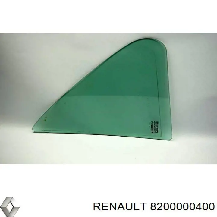 Стекло-форточка двери, задней, правой Renault (RVI) 8200000400 цена, от 9.48 USD