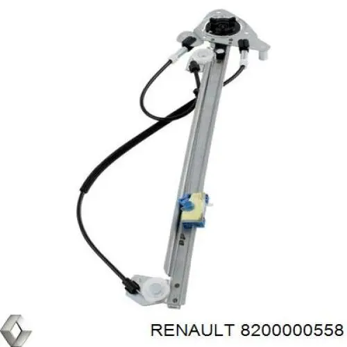 Механизм стеклоподъемника двери задней правой 8200000558 Renault (RVI)