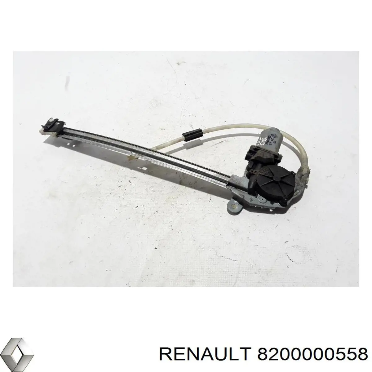 Mecanismo de elevalunas, puerta trasera derecha 8200000558 Renault (RVI)