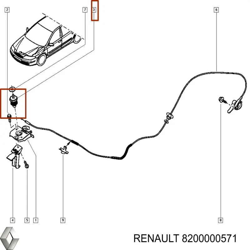  8200000571 Renault (RVI)