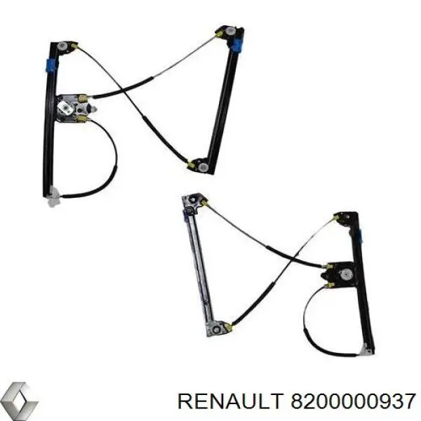 8200000937 Renault (RVI) механизм стеклоподъемника двери передней левой