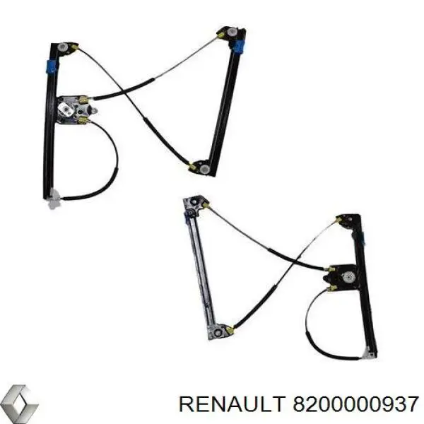 Купить 8200000937 Renault (RVI) Подъемник механический ветрового стекла