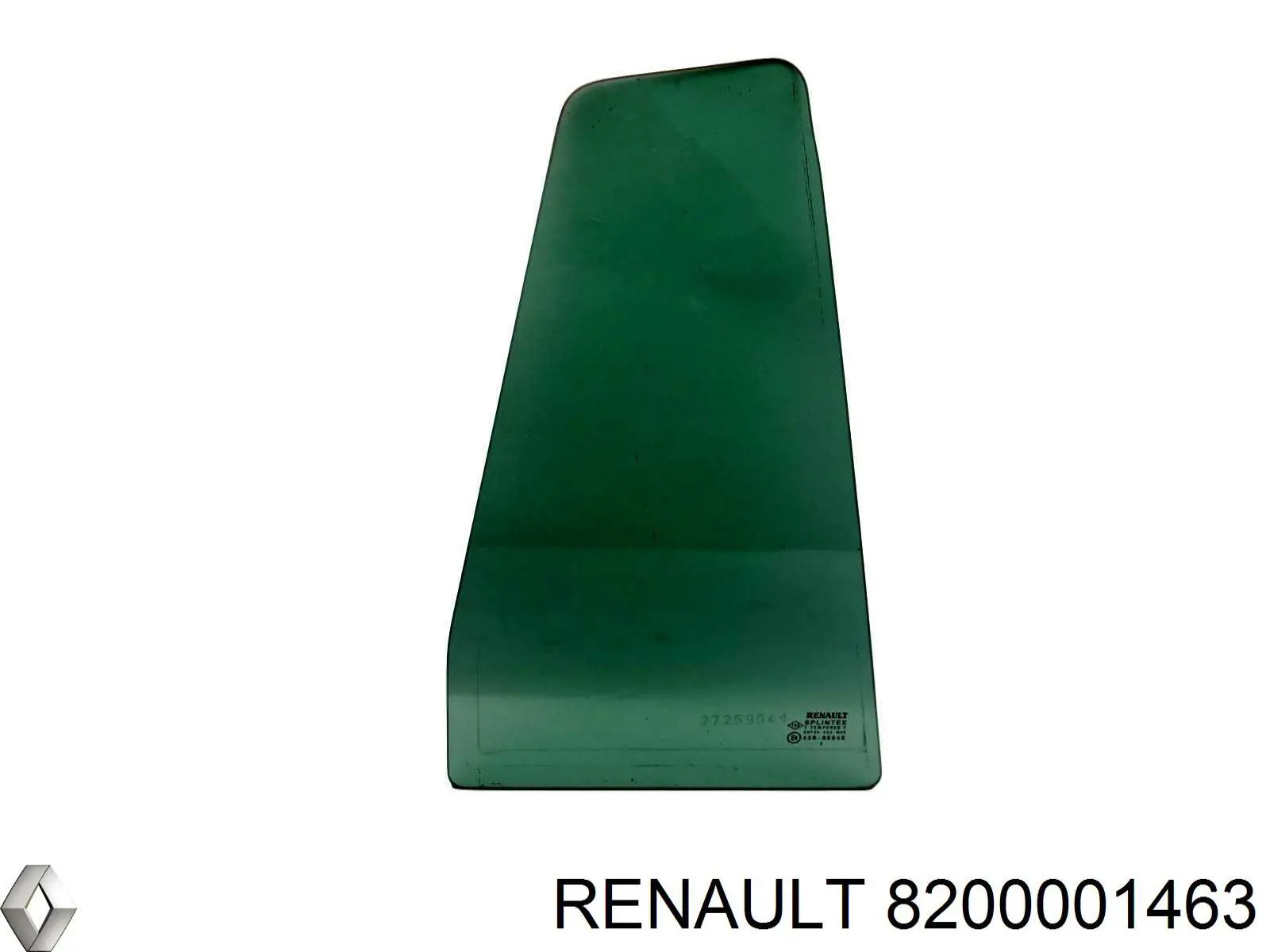 Vidro de janelo da porta traseira direita para Renault Laguna (KG0)