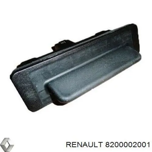 Puxador externo de tampa de porta-malas (de 3ª/5ª porta traseira) para Renault Laguna (BG0)