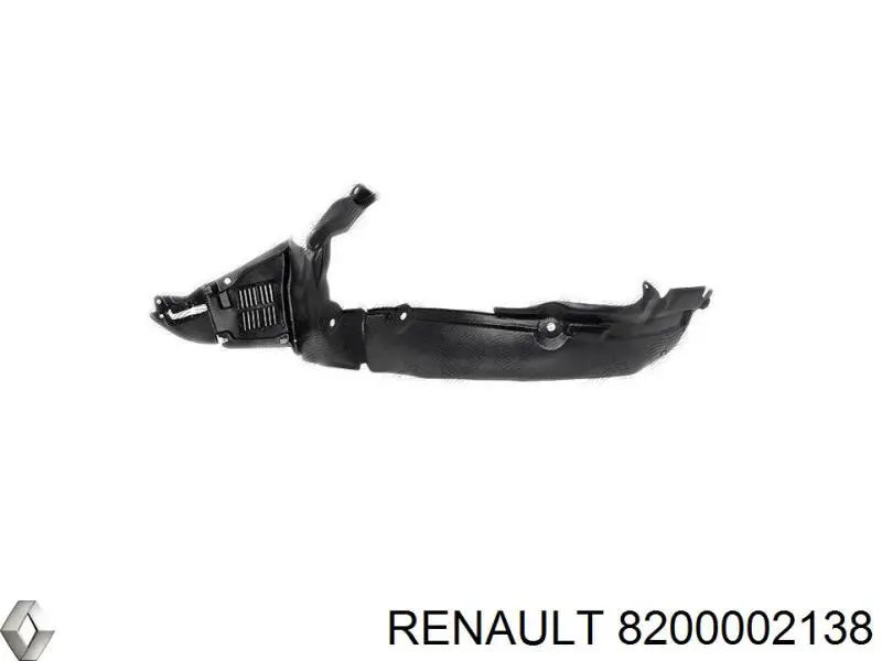 Подкрылок передний правый 8200002138 Renault (RVI)