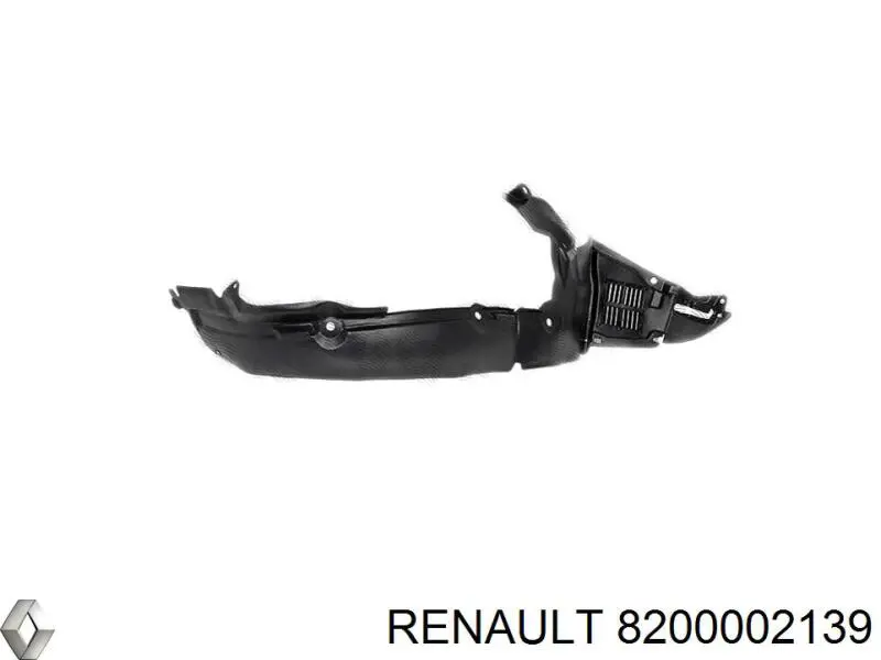 Купить 8200002139 Renault (RVI) Подкрылок передний левый