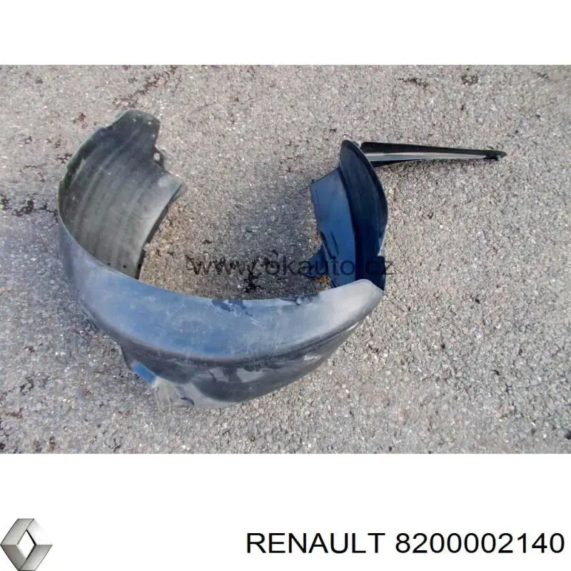 Купить 8200002140 Renault (RVI) Подкрылок задний правый