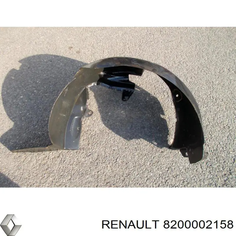Подкрылок крыла заднего правый на Renault Laguna II 