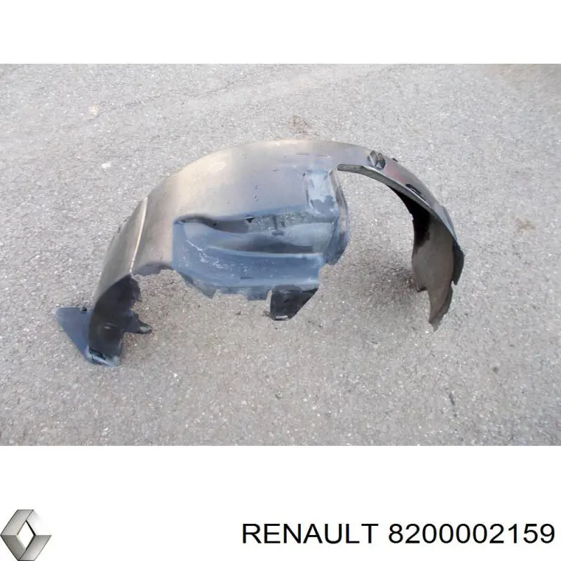 Подкрылок крыла заднего левый на Renault Laguna II 