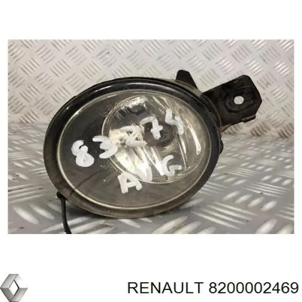 Фара противотуманная, левая Renault (RVI) 8200002469 цена, от 22.51 USD