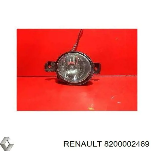 Фара противотуманная, левая Renault (RVI) 8200002469 цена, от 22.51 USD