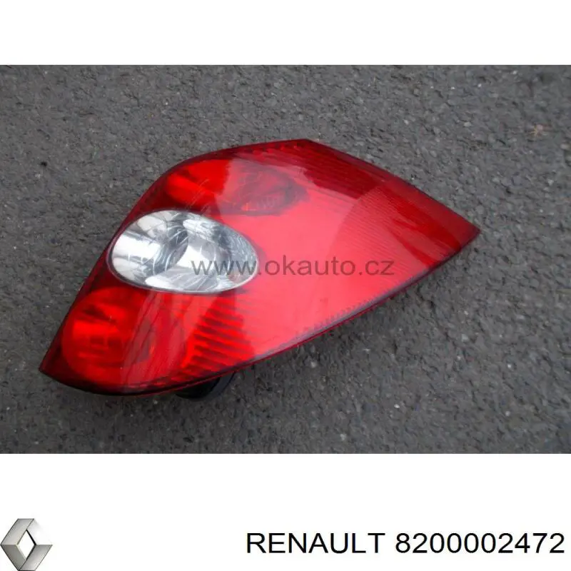 8200002472 Renault (RVI) фонарь задний правый