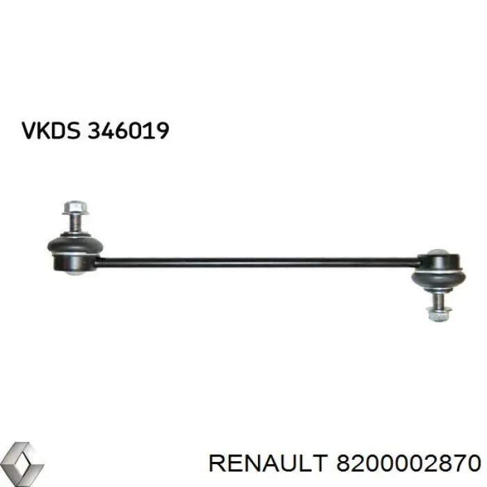Стойка стабилизатора переднего Renault (RVI) 8200002870
