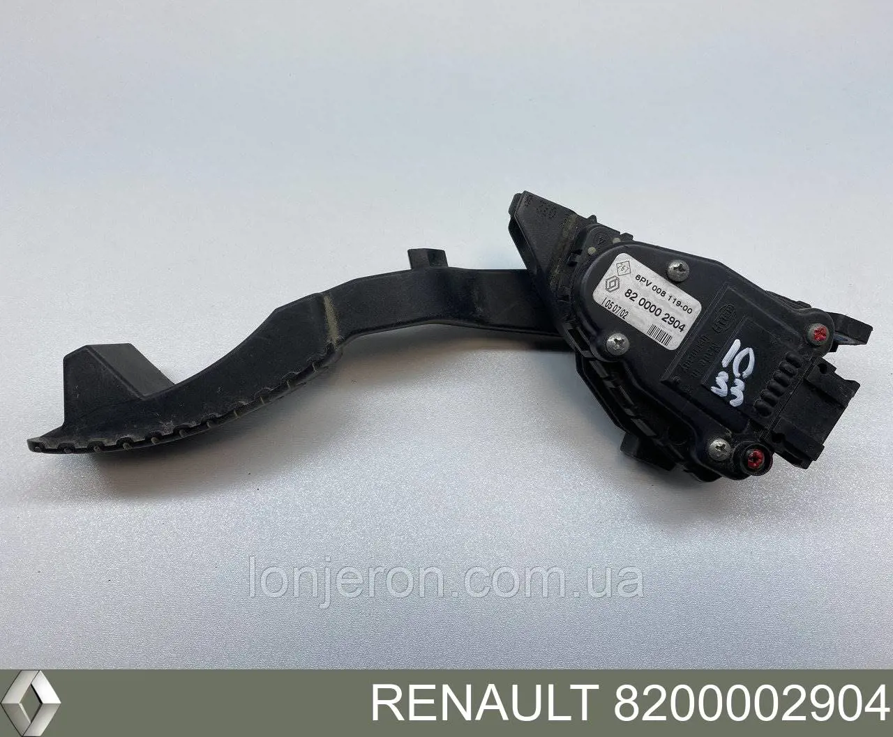 Педаль газа (акселератора) Renault (RVI) 8200002904 цена, от 18.88 USD