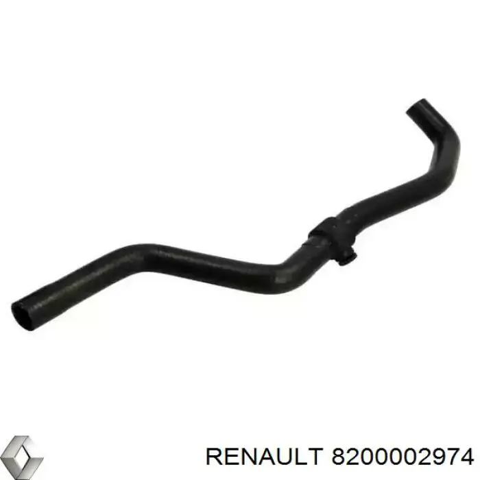 Шланг расширительного бачка верхний 8200002974 Renault (RVI)