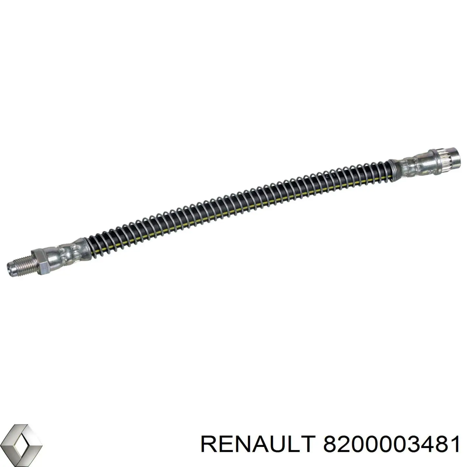 Задний тормозной шланг 8200003481 Renault (RVI)