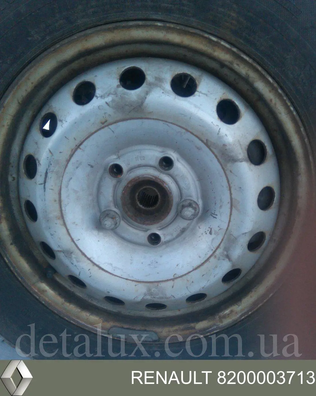 Диски колесные стальные (штампованные) 8200003713 Renault (RVI)