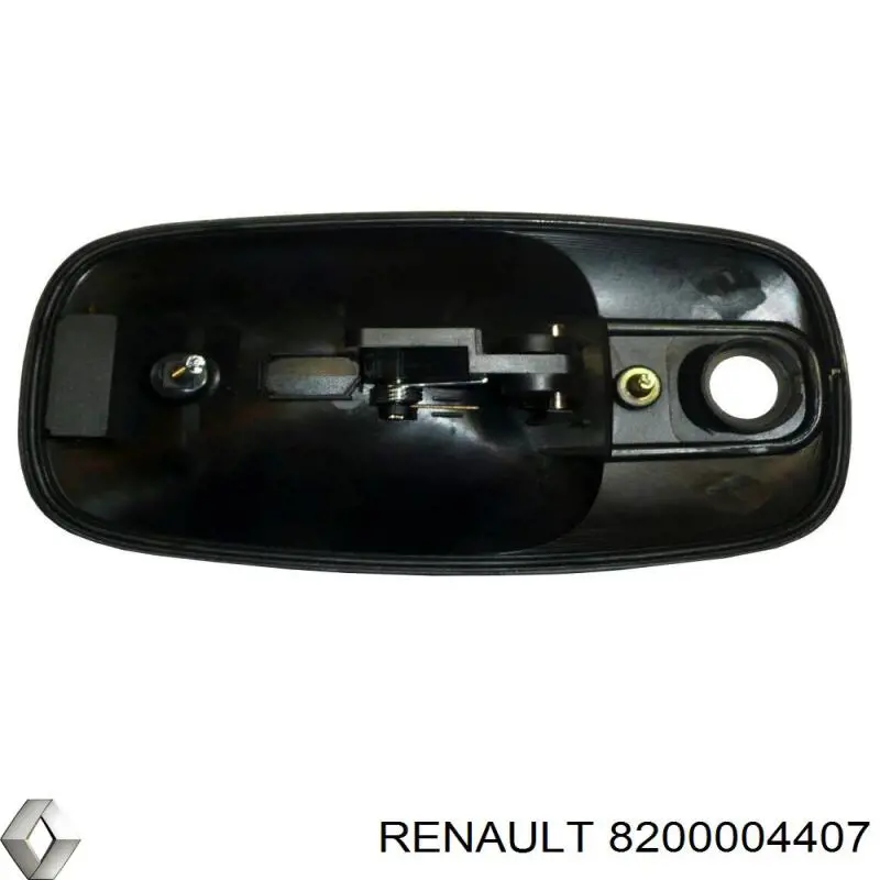 8200004407 Renault (RVI) maçaneta externa da porta lateral (deslizante)
