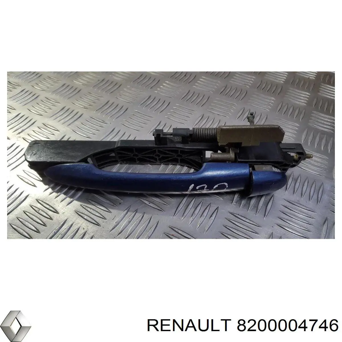 Ручка двери левой наружная передняя/задняя 8200004746 Renault (RVI)