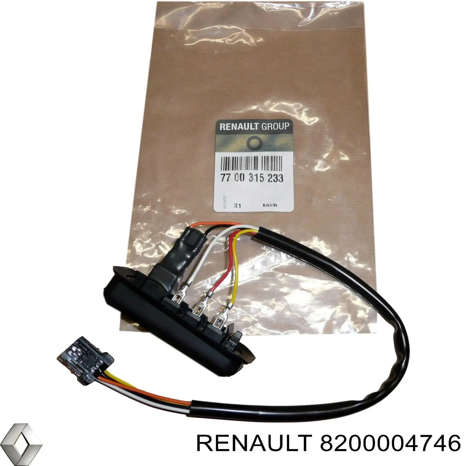 8200004746 Renault (RVI) Ручка двери левой, наружняя, перед/зад