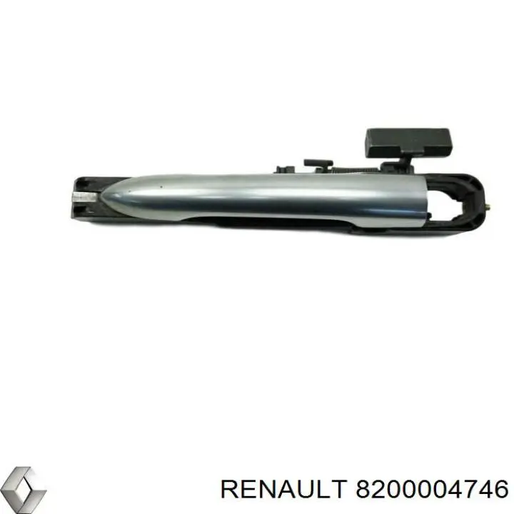 Tirador de puerta exterior izquierdo delantero/trasero 8200004746 Renault (RVI)