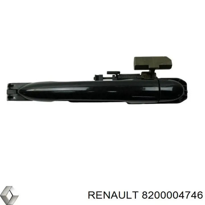 Ручка левой двери наружная Renault (RVI) 8200004746 цена, от 7.19 USD