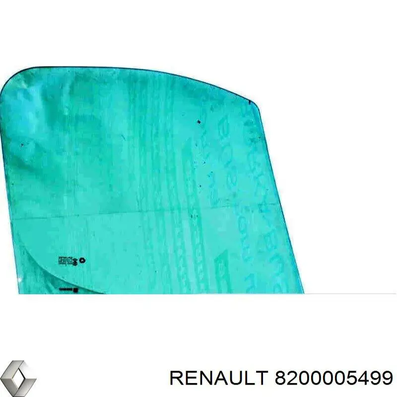 8200005499 Renault (RVI) vidro da porta dianteira esquerda