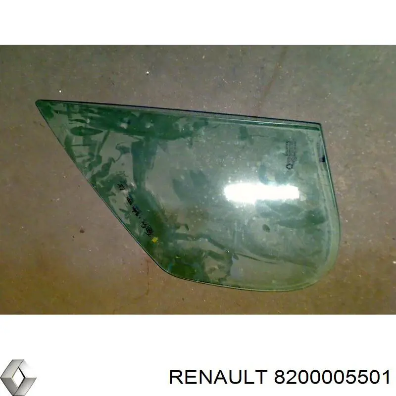 8200005501 Renault (RVI) vidro de janelo da porta dianteira esquerda