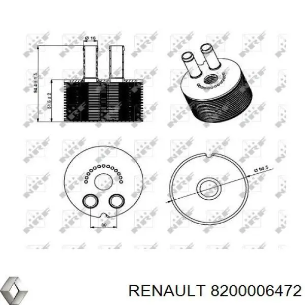  Renault (RVI) 8200006472 цена, от 43.52 USD