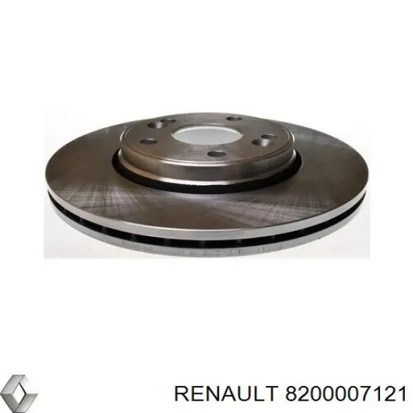 Передний тормозной диск Renault (RVI) 8200007121