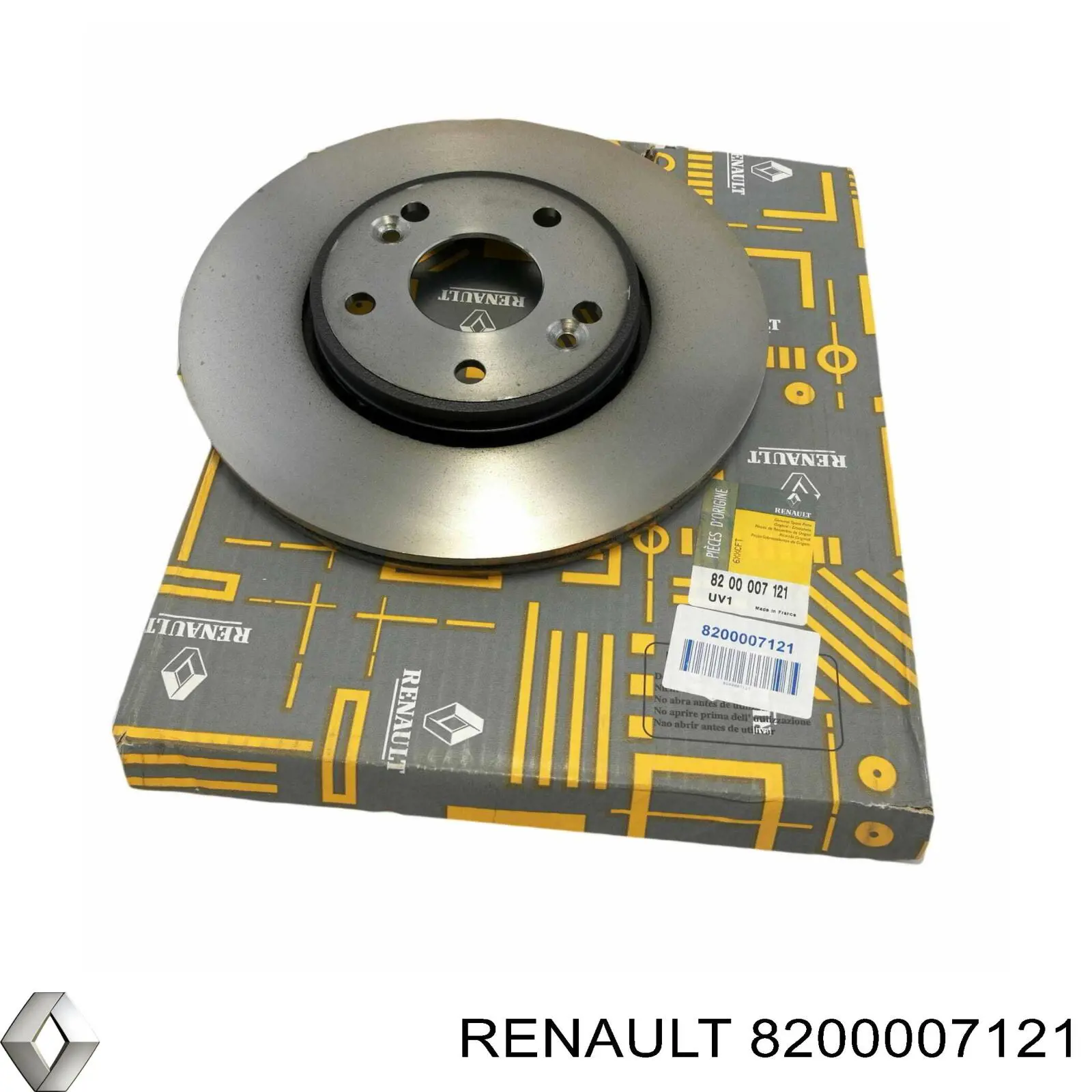 Тормоз дисковый передний Renault (RVI) 8200007121 цена, от 43.25 USD
