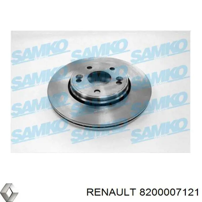 Купить 8200007121 Renault (RVI) Ротор тормозной