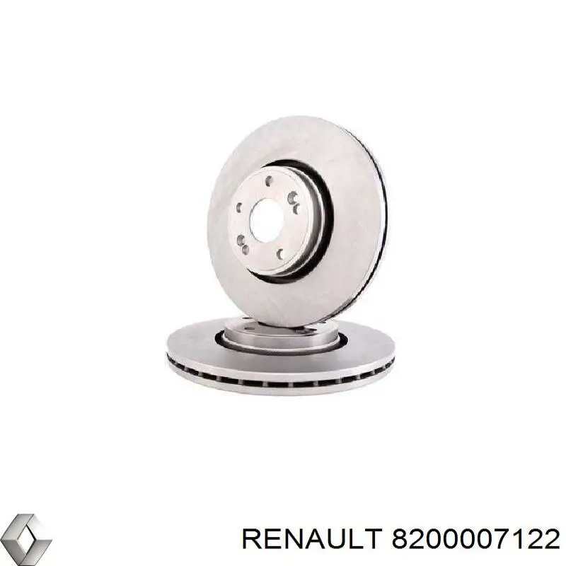 Тормоз дисковый передний Renault (RVI) 8200007122 цена, от 49.33 USD