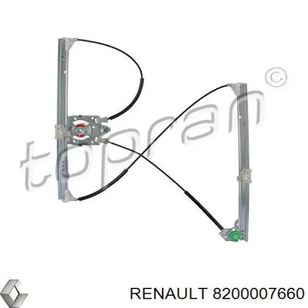 8200007660 Renault (RVI) механизм стеклоподъемника двери передней правой