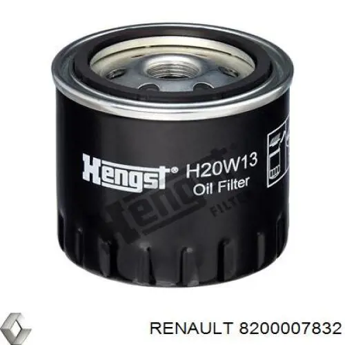 Фильтр очистки масла центробежный Renault (RVI) 8200007832 цена, от 4.67 USD