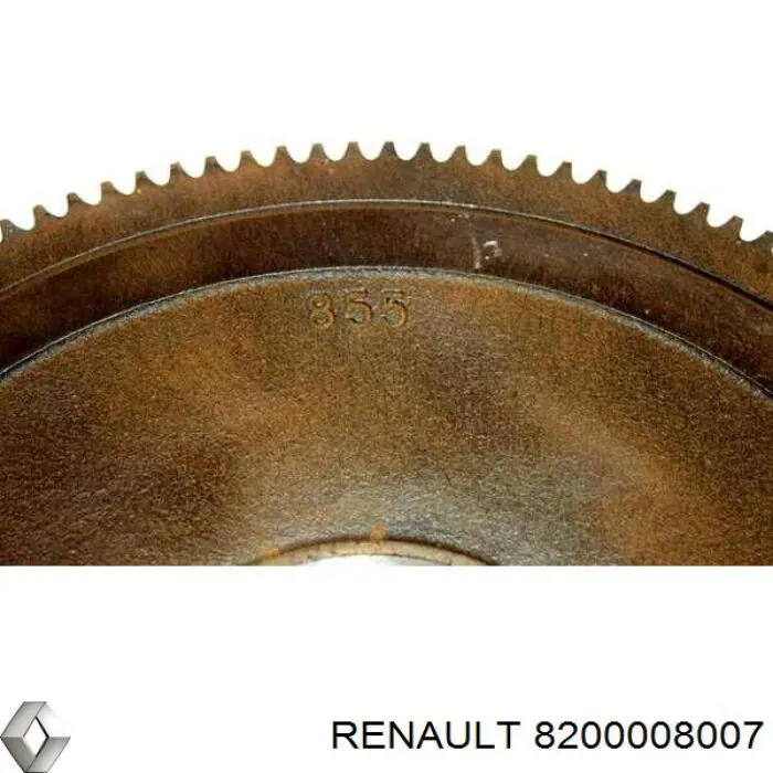 Купить 8200008007 Renault (RVI) Маховик с зубчатым ободом