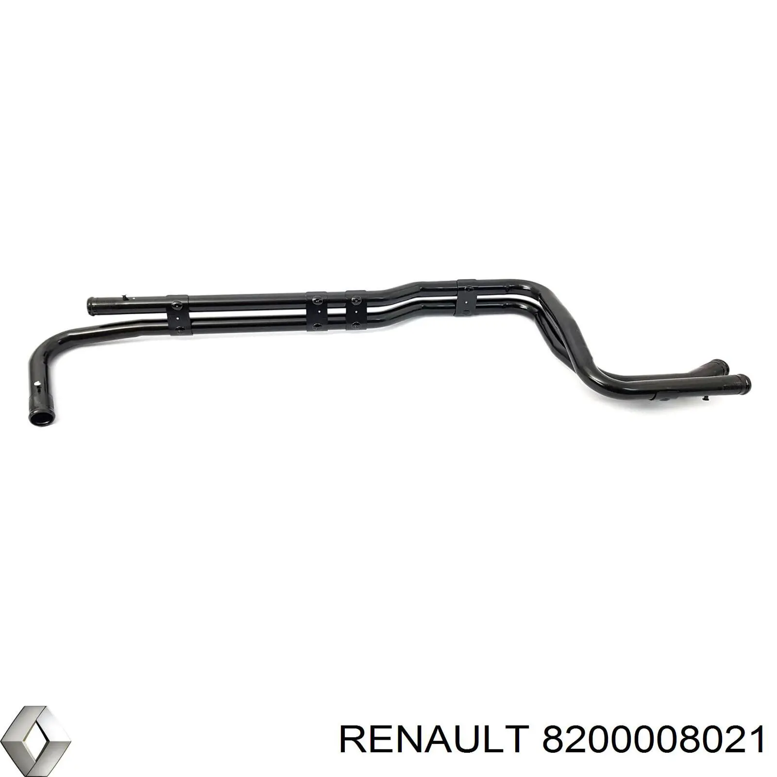 Шланг (патрубок) водяного насоса нагнетательный 8200008021 Renault (RVI)