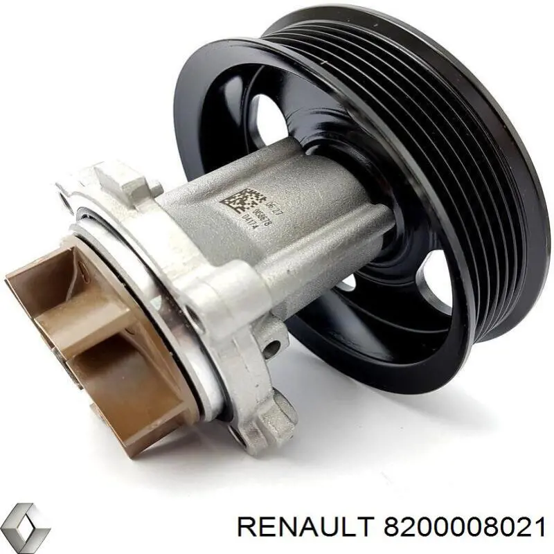 Шланг/патрубок водяного насоса, нагнетательный Renault (RVI) 8200008021
