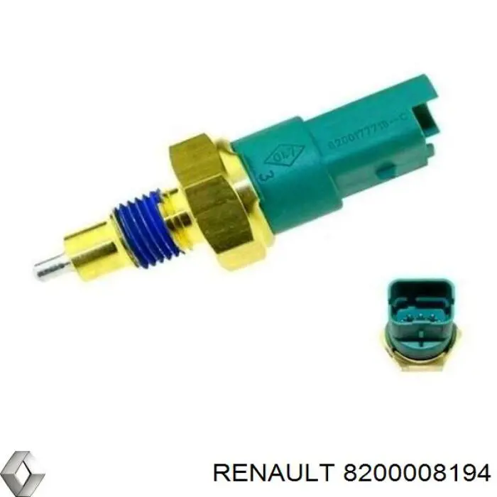Датчик включения фонарей заднего хода Renault (RVI) 8200008194