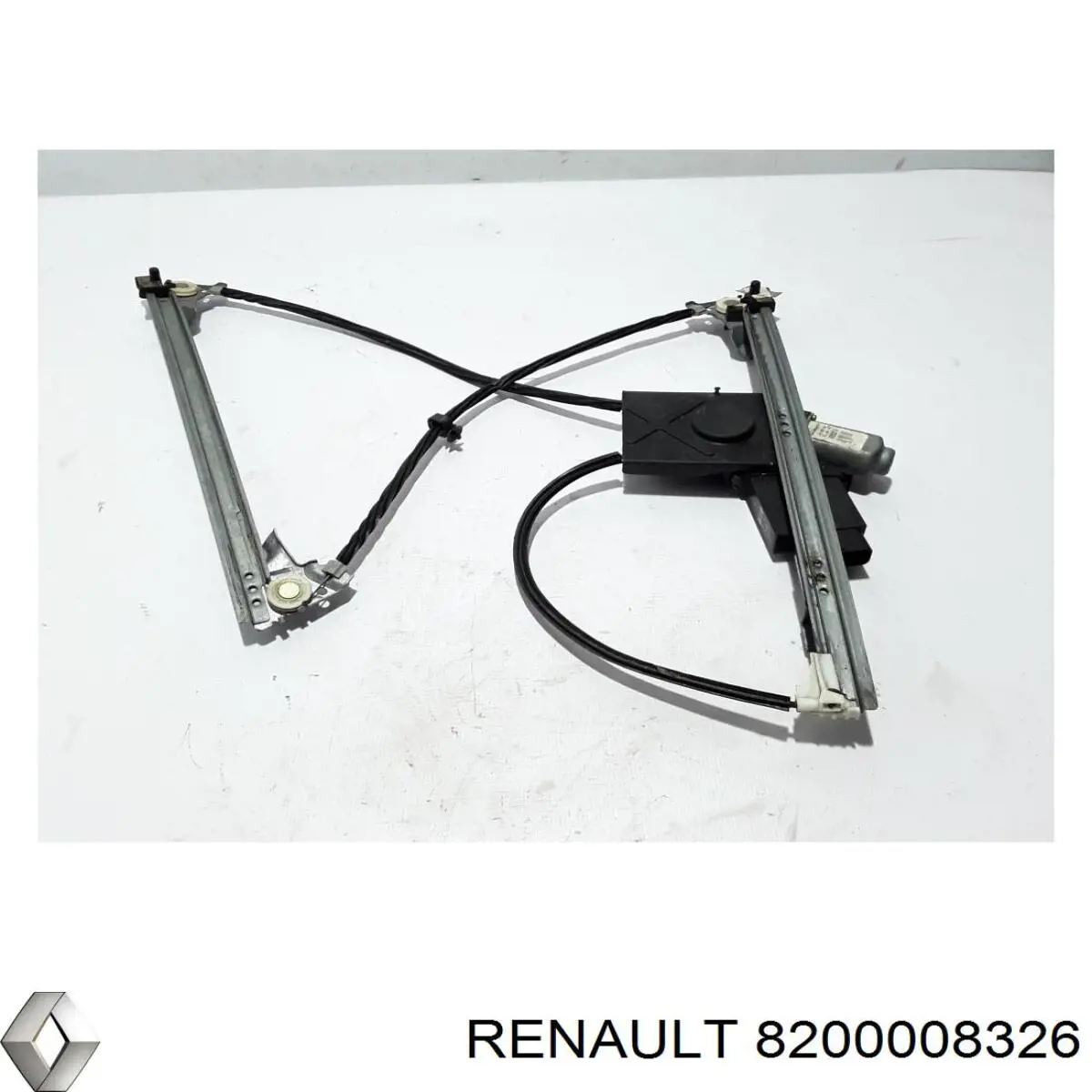 8200008326 Renault (RVI) mecanismo de acionamento de vidro da porta dianteira direita