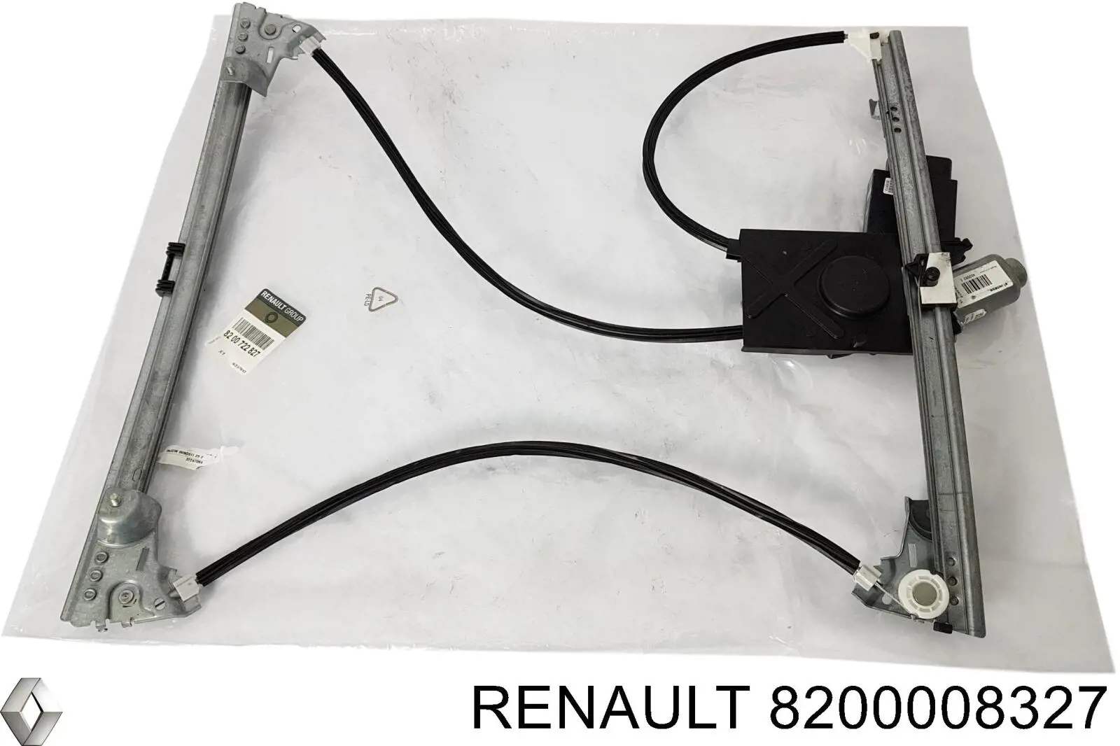 Mecanismo de acionamento de vidro da porta dianteira esquerda para Renault Vel Satis (BJ0)